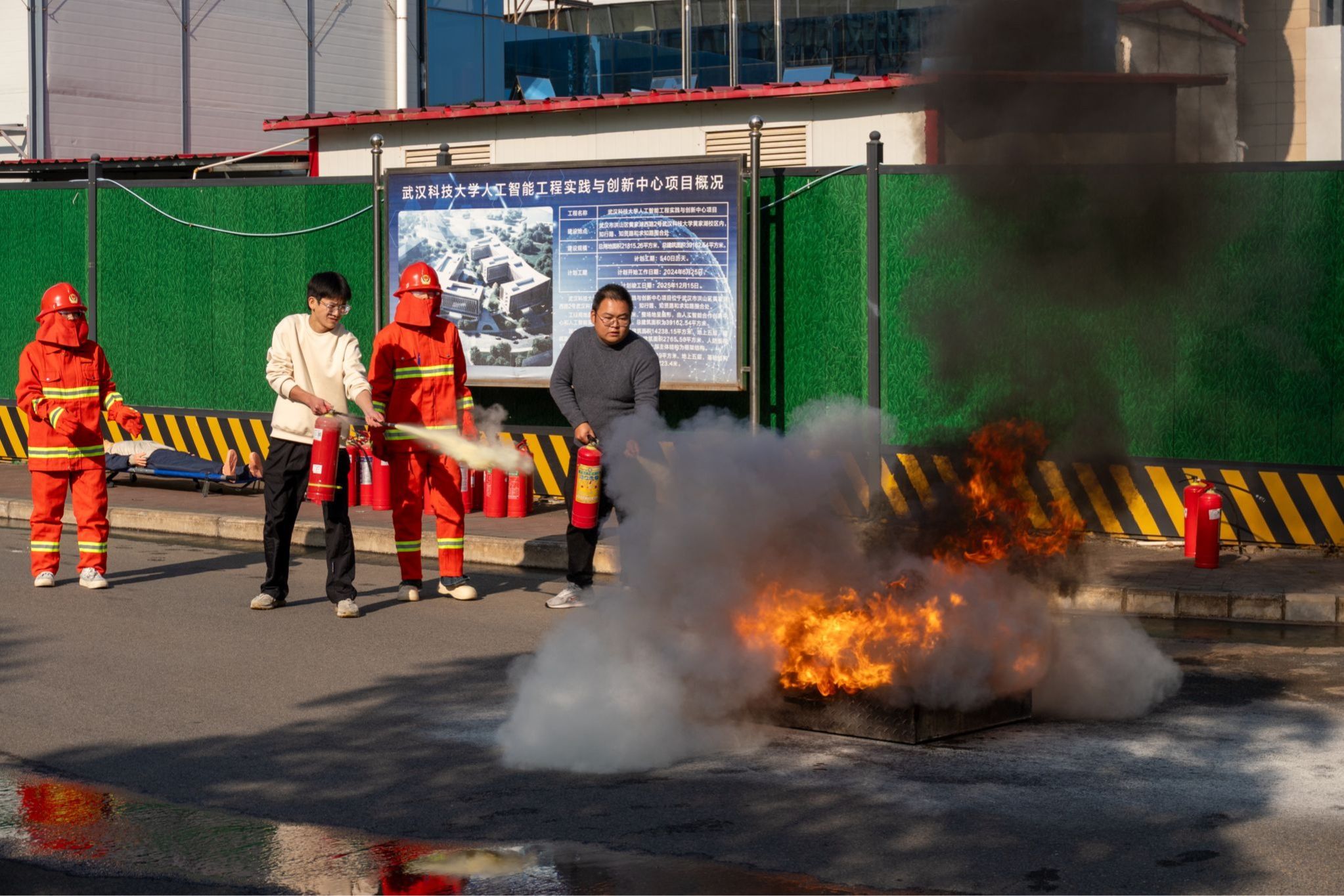 鸭脖举办第十五届消防安全知识竞赛